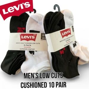 Men’s Levi’s 10 Pair Low Cut Socks